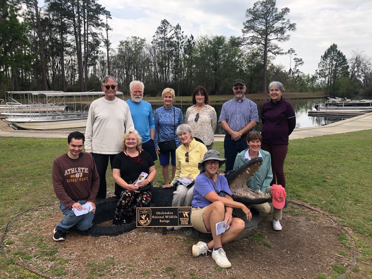 Okefenokee field trip group